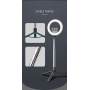 Q05s Bluetooth szelfi stick állvánnyal és integrált gyűrűs lámpával iPhone-hoz - fekete