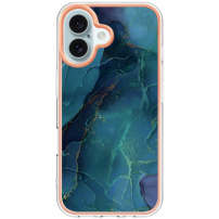 Márvány védőburkolat iPhone 16-hoz - kerozin