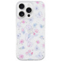 Csillogó átlátszó borító iPhone 15 Pro - pillangókhoz