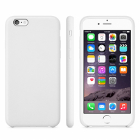 Csúszásgátló matt borító Apple iPhone 6 / 6S-re - fehér