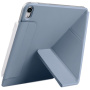 Mágneses tok origami állvánnyal iPad 10,9" (2022) / 11" (2025) készülékhez - kék-szürke