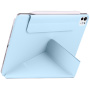 Mágneses tok origami állvánnyal iPad Pro 12,9"-hez (2018-2022) - kék