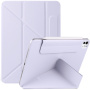 Mágneses tok tok origami állvánnyal iPad Pro 11" (2024/2025) - lila
