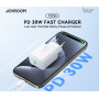 JOYROOM JR-TCF24 gyorstöltő adapter USB-C porttal - 30W - fehér