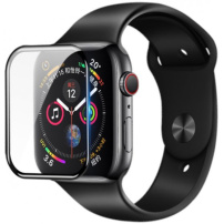 NILLKIN edzett 3D üveg fekete kerettel - Apple Watch 44mm