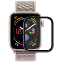 ENKAY edzett üvegfólia fekete kerettel Apple Watch 40mm