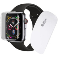 Rurihai edzett 3D üveg UV ragasztóval és UV lámpával - Apple Watch 40mm
