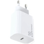 NORTHJO gyorstöltő adapter USB-C porttal - 20W - fehér