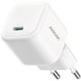 JOYROOM JR-TCG08 gyorstöltő adapter USB-C porttal - 20W - fehér