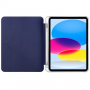 Tok origami állvánnyal és tárolóhellyel - Apple Pencil - iPad 10,9" (2022) / 11" (2025) - sötétkék
