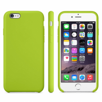 Csúszásgátló matt borító Apple iPhone 6 / 6S-re - zöld