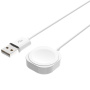 FIXED mágneses töltőkábel - USB-A mágneses puckhoz Apple Watch-hoz - 1 m - fehér