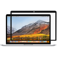 Védő üveg fekete kerettel - MacBook Pro 13" (A1278)
