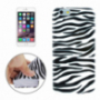 Gumi védőtok Apple iPhone 6 / 6S-re - zebra csíkos