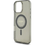 Guess IML Rhinestones Gyűrűburkolat MagSafe-el* iPhone 16 Pro készülékhez - szürke
