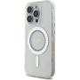 Guess IML Rhinestones Gyűrűburkolat MagSafe-el* iPhone 16 Pro-hoz - átlátszó
