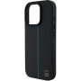 Mercedes Blue Stripe borító MagSafe-el* iPhone 16 Pro készülékhez - fekete