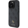 Guess 4G kis fém logó borító MagSafe-el* iPhone 16 Pro készülékhez - szürke