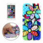 Gumi védőtok Apple iPhone 6 / 6S-re - virágok