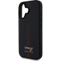 Oracle Red Bull Racing Carbon Powerbar borítás MagSafe-el* iPhone 16 Plus-hoz - fekete