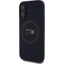 Oracle Red Bull Racing Red Ring szilikon tok MagSafe-el* iPhone 16-hoz - sötétkék