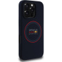 Oracle Red Bull Racing Red Ring szilikon tok, MagSafe, iPhone 16 Pro - sötétkék