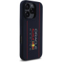 Oracle Red Bull Racing Függőleges logós szilikon tok MagSafe iPhone 16 Pro Max készülékhez - sötétkék