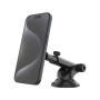 FIXED MagMount XL mágneses autós tartó üveghez és műszerfalhoz iPhone-hoz - fekete