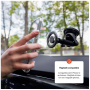 FIXED MagMount XL mágneses autós tartó üveghez és műszerfalhoz iPhone-hoz - fekete