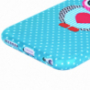 Gumi védőtok Apple iPhone 6 / 6S-re - bagoly szívvel