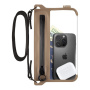 Tactical Splash Pouch 2.0 vízálló tasak húzózsinórral iPhone-hoz - barna