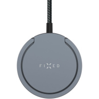FIXED MagPad Pro vezeték nélküli MagSafe töltő kihajtható állvánnyal iPhone / AirPods készülékekhez - 15W - szürke
