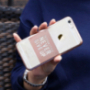 Baseus ultravékony védőtok Apple iPhone 6 / 6s-re - Never give up - arany rózsaszín
