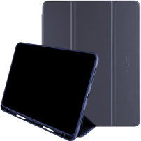 FIXED Padcover+ tok tok Apple Pencil hellyel iPad Pro 13" (2024/2025) - sötétkék