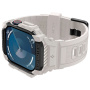 Spigen Rugged Armor Pro szuper tartós tok szíjjal Apple Watch 42mm-hez (Series 10 / 11) - bézs