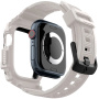 Spigen Rugged Armor Pro szuper tartós tok szíjjal Apple Watch 42mm-hez (Series 10 / 11) - bézs