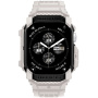Spigen Rugged Armor Pro szuper tartós tok szíjjal Apple Watch 42mm-hez (Series 10 / 11) - bézs