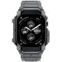 Spigen Rugged Armor Pro szuperstrapabíró tok szíjjal Apple Óra 46mm - szürke