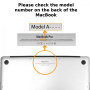 UAG Plyo strapabíró átlátszó tok MacBook Air 13" (A2681 / A3113 / A3240 / A3449) - fekete