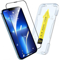 Enkay Quick Stick edzett üveg kerettel a könnyű felragasztás érdekében - iPhone 13 mini