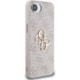 Guess 4G Metal Logo tok iPhone 16e / 17e - rózsaszín