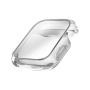 UNIQ Garde Hybrid kijelzővédős tok Apple Watch 46mm - átlátszó