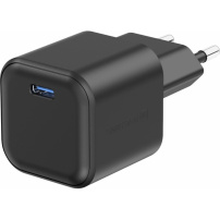 Swissten GaN töltő adapter USB-C porttal - 35W - fekete