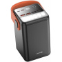 Swissten Power Line power bank zseblámpával és USB-C / 4x USB-A porttal - 60 000 mAh - fekete