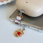 Pordugó függővel USB-C csatlakozóhoz Apple eszközökhöz - Karácsonyi koszorú