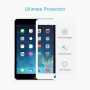 Edzett üveg fehér kerettel iPad mini 1/2/3-hoz