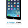 Edzett üveg fekete kerettel iPad mini 1/2/3-hoz