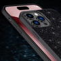 SULADA elegáns csillogó borítás iPhone 16 Pro-hoz - fekete