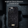 SULADA elegáns csillogó borítás iPhone 16 Pro-hoz - barna