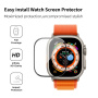 WIwu védőfólia fekete kerettel Apple órához 45mm
